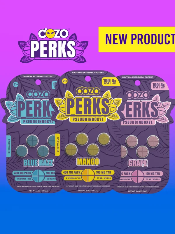 PERKS PSEUDO TABS 4 PACK 400mg