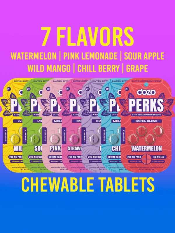 PERKS 7-OH TABS 4 PACK 200mg